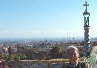 Barcelona - Blick vom Parc Gell